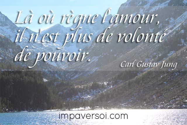 citation jung amour volonté