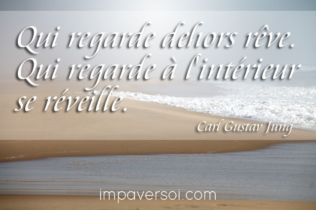 citation Jung regard interieur